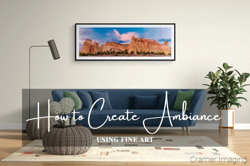 How to Create Ambiance Using Fine Art