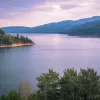 Cramer Imaging's quality landscape photograph of the Palisades reservoir lake at twilight in Idaho