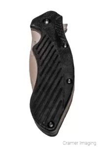 Cramer Imaging's professional quality product photograph of a folded Kershaw Clash 1605 pocket knife