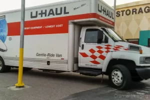 Photo of a do-it-yourself moving company truck by Cramer Imaging