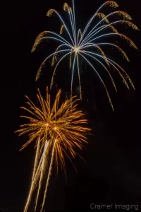 4th of July fireworks in Panguitch Utah captured by Cramer Imaging