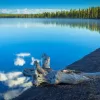 Cramer Imaging's quality landscape photograph of reflections in Lewis Lake in Yellowstone National Park, Wyoming