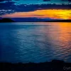 Cramer Imaging's quality landscape photograph of Mackay Reservoir Lake at sunset in Idaho