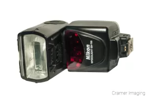 Cramer Imaging's professional quality product photograph of a Nikon SB-700 removable camera flash unit