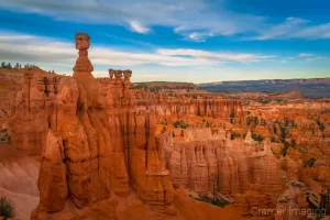 Cramer Imaging's fine art landscape photograph of Thor's Hammer hoodoo in Bryce Canyon National Park Utah