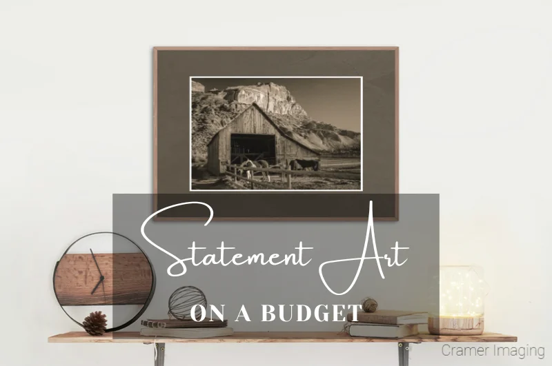 Statement Art on a Budget