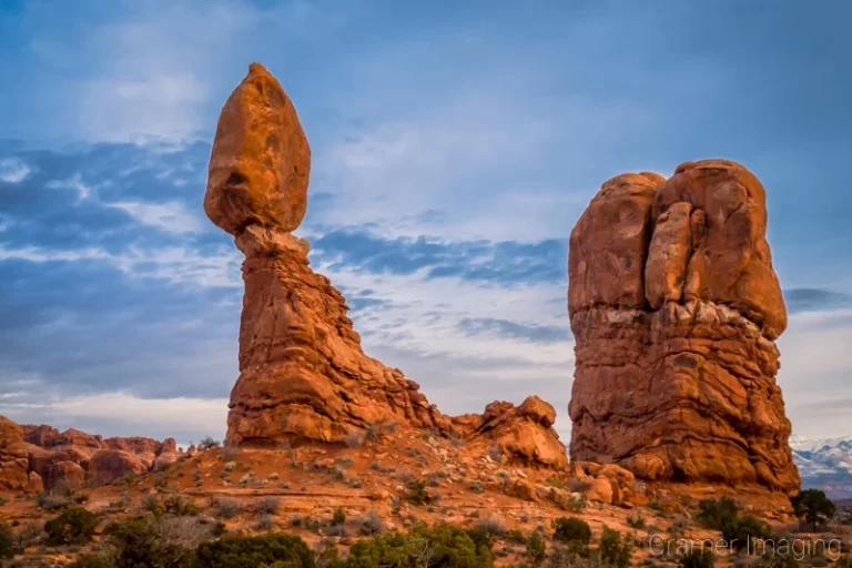 Cramer Imaging's fine art landscape photograph of the Balanced Rock at Arches National Park, Utah